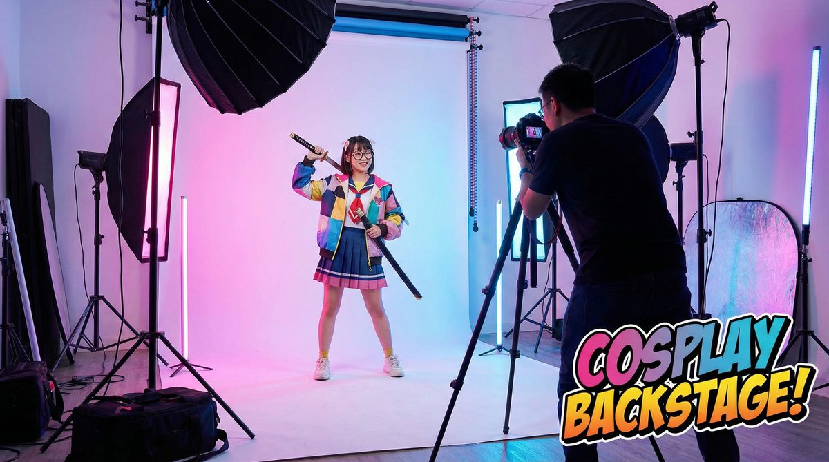 爆料吃瓜网Cosplay拍摄