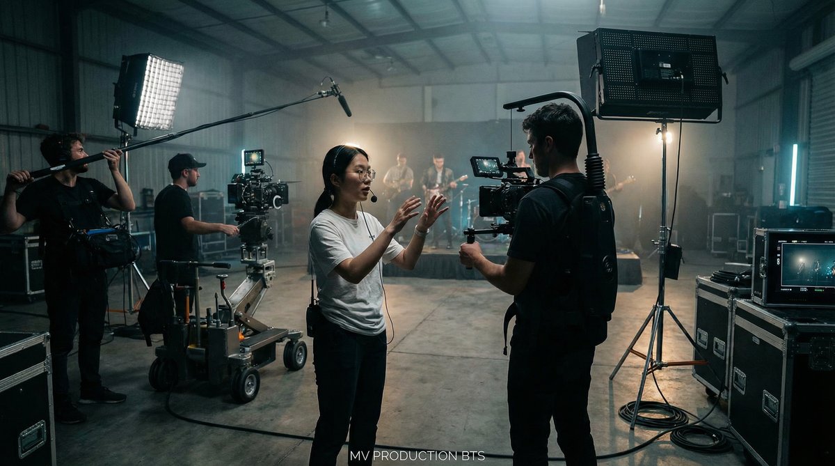 爆料吃瓜网MV拍摄现场